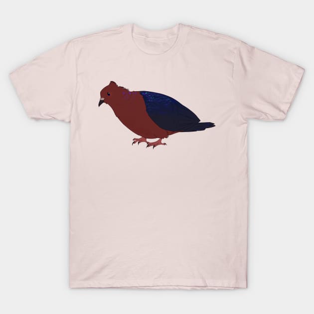 Archangel Pigeon T-Shirt by Karatefinch